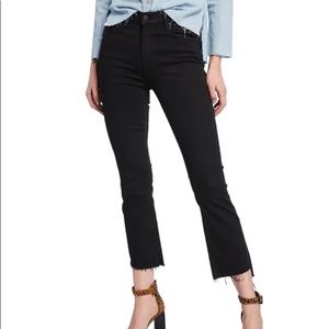 Insider Crop Fray Mother Jeans